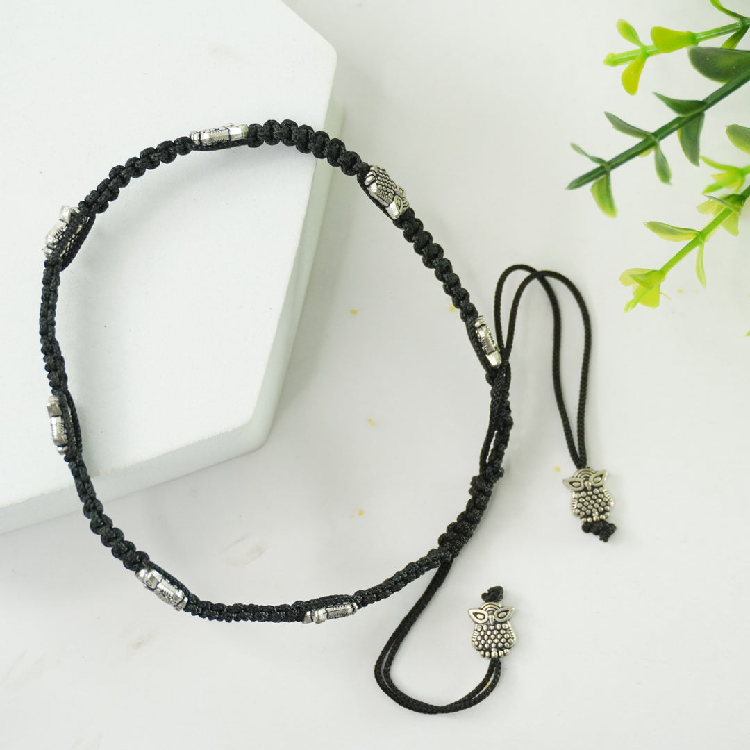 Black Thread for Anklet: Evil Eye Protection