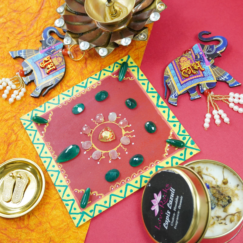 Lakshmi Yantra Diwali Gift Set | Prosperity & Divine Blessings