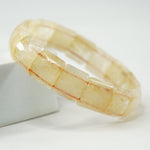 Load image into Gallery viewer, Citrine Bracelet: Abundance - Square Beads
