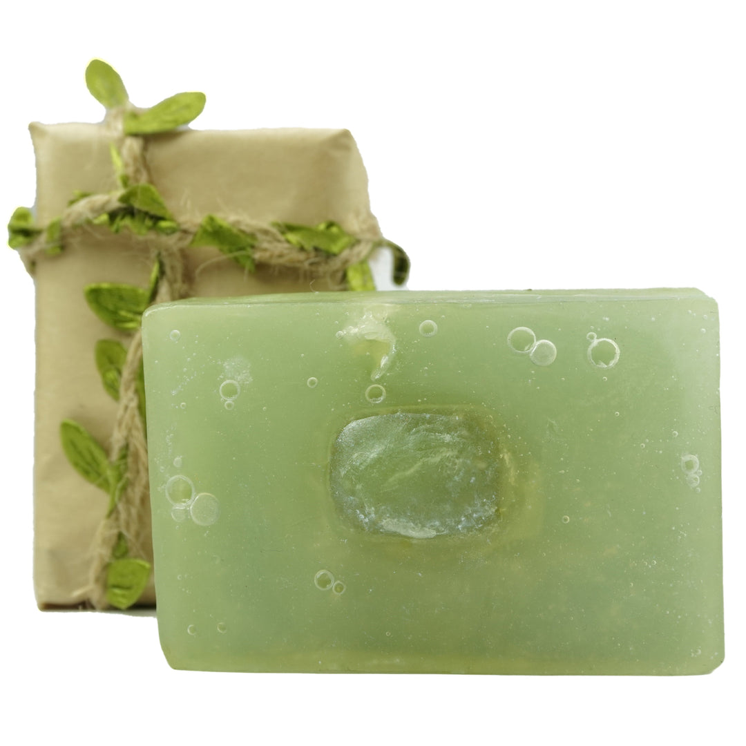 Green Aventurine Basil Bliss Soap