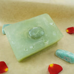 Load image into Gallery viewer, Green Aventurine Basil Bliss Soap
