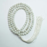 Load image into Gallery viewer, Rainbow Moonstone Japamala - Round Plain Beads 8mm
