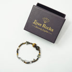 Load image into Gallery viewer, Tiger&#39;s Eye Bracelet: Star Charm
