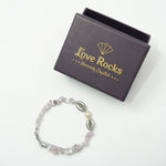 Load image into Gallery viewer, Pink Selenite Bracelet: Cowrie Charms
