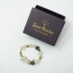 Load image into Gallery viewer, Rose Quartz Bracelet: Plus Charm
