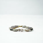 Load image into Gallery viewer, Pink Tourmaline Bracelet: Star and Heart Charms
