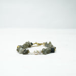 Load image into Gallery viewer, Labradorite Bracelet: Star Charms
