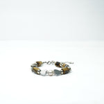 Load image into Gallery viewer, Tiger&#39;s Eye Bracelet: Heart Charm
