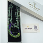 Load image into Gallery viewer, Fluorite Japamala: Mental clarity and stability
