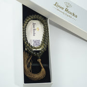 Smokey Quartz Japamala:Grounding and Transformation