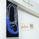 Load image into Gallery viewer, Sodalite Japamala: Insight and Rationality
