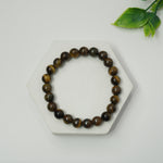 Load image into Gallery viewer, Tiger&#39;s Eye Bracelet: Boosts Self Confidence
