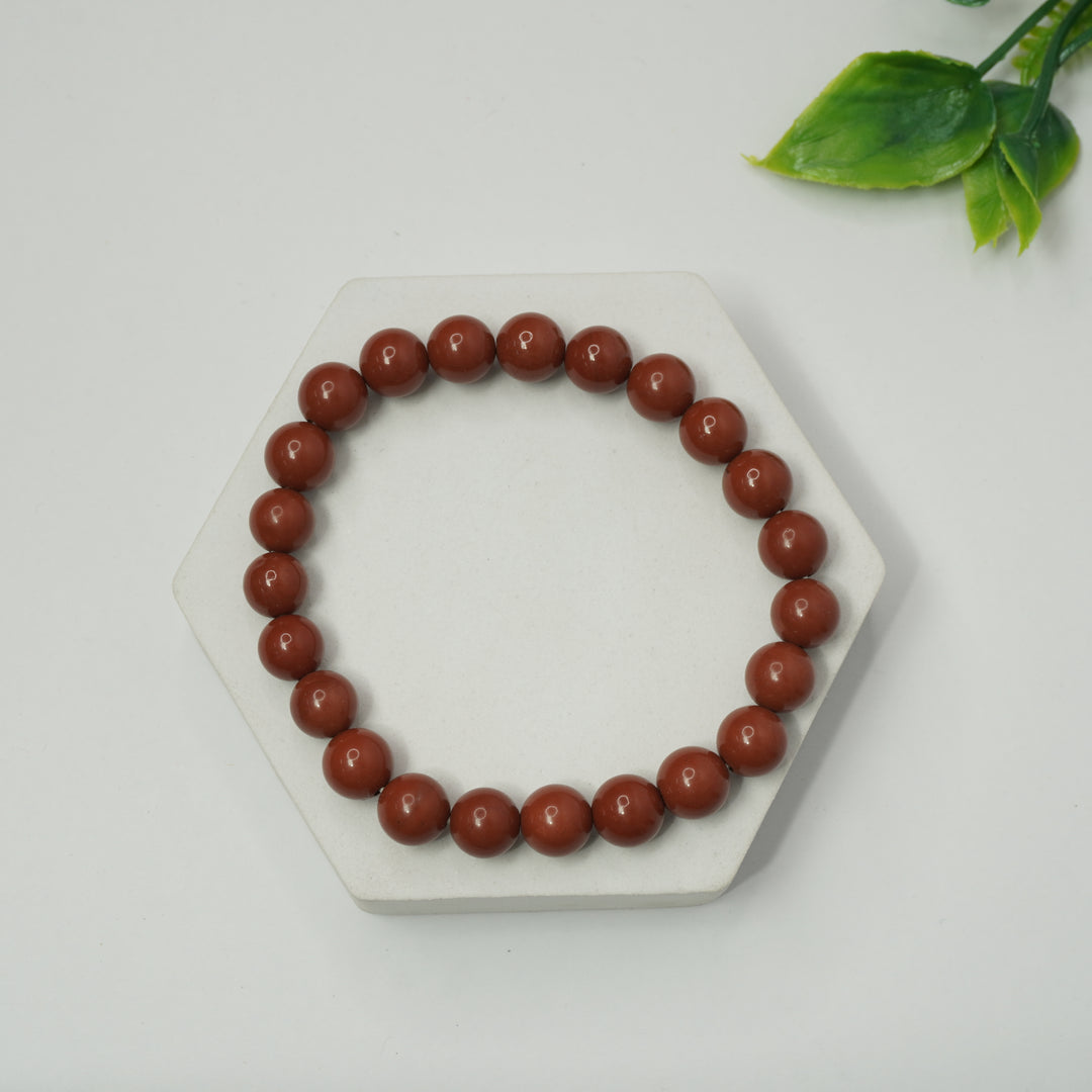 Red Jasper Bracelet: Nurturer & Protector
