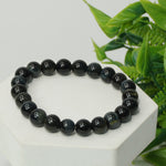 Load image into Gallery viewer, Blue Tiger&#39;s Eye Bracelet: Self Confidence - Round Beads 8mm
