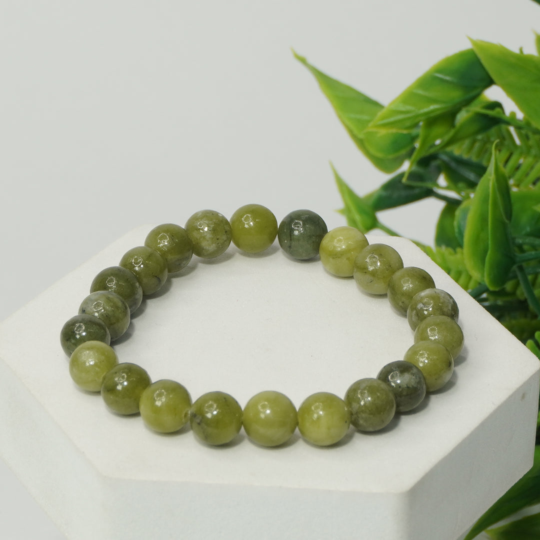 Green Jade Bracelet: Emotional harmony
