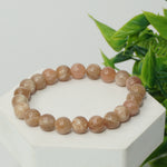 Load image into Gallery viewer, Moonstone Bracelet:  Intuition and New Beginnings
