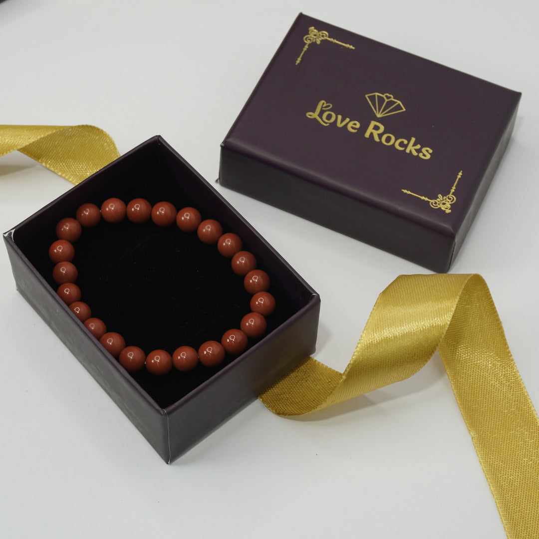 Red Jasper Bracelet: Nurturer & Protector