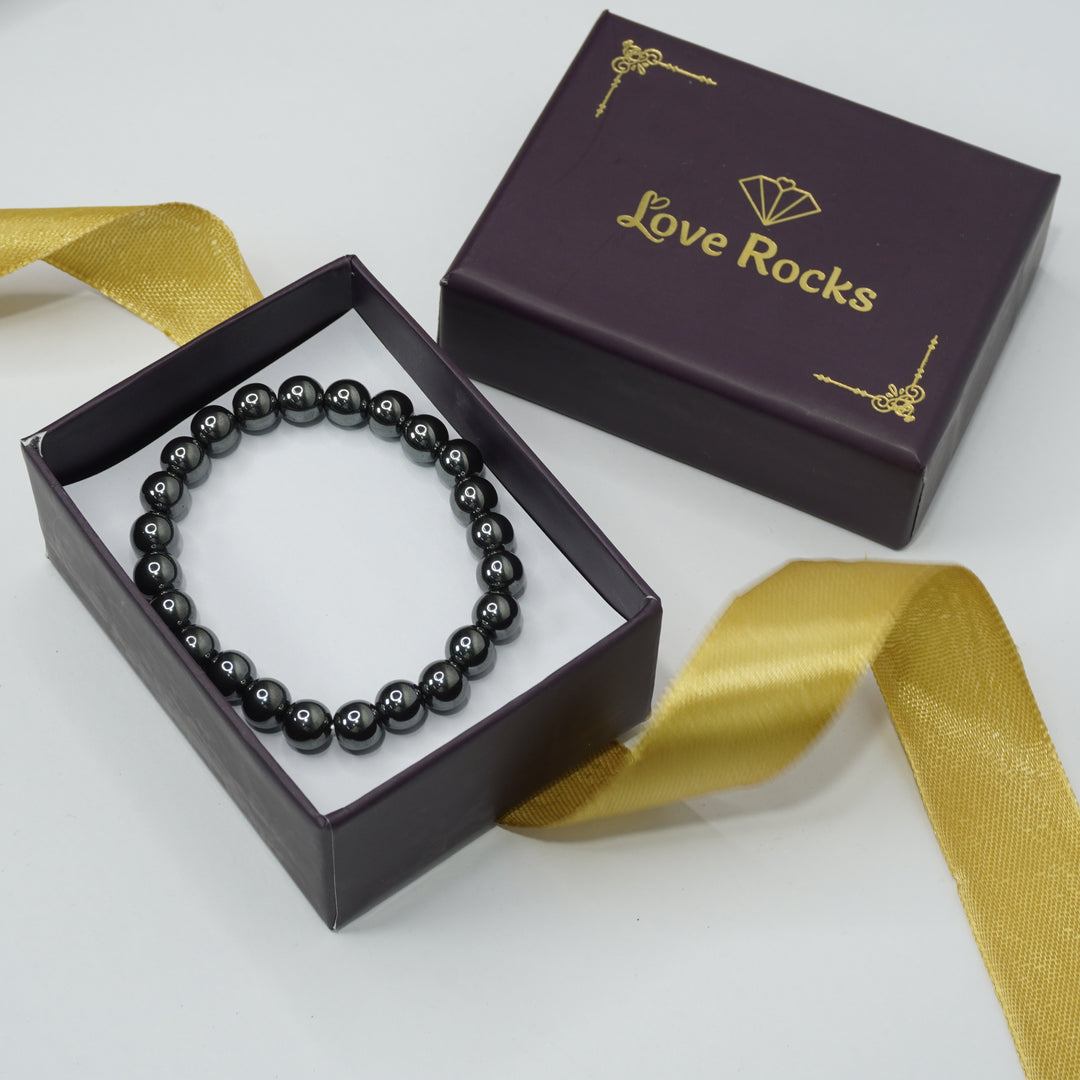 Hematite Bracelet: Enhances Memory