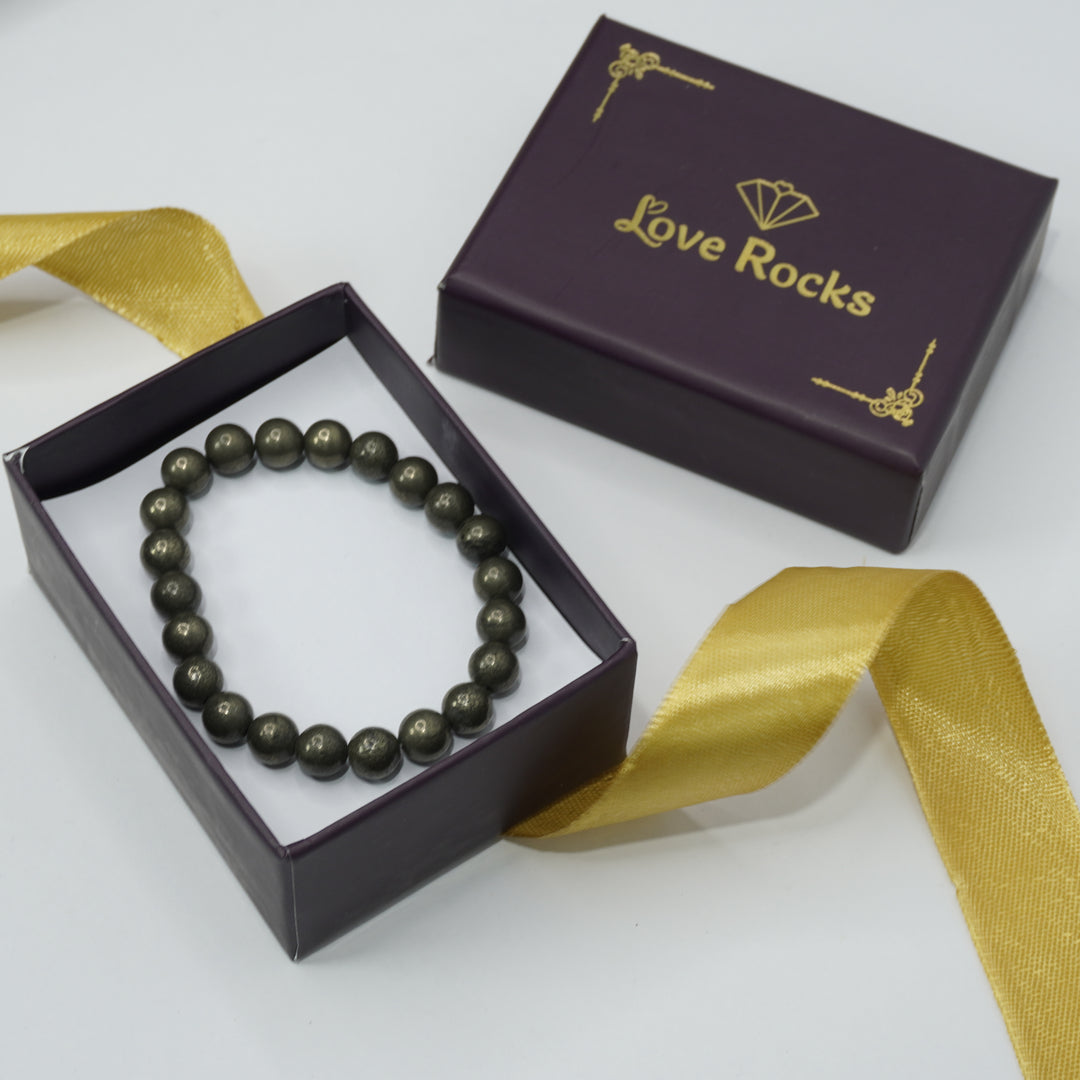 Pyrite Bracelet: Manifest Abundance