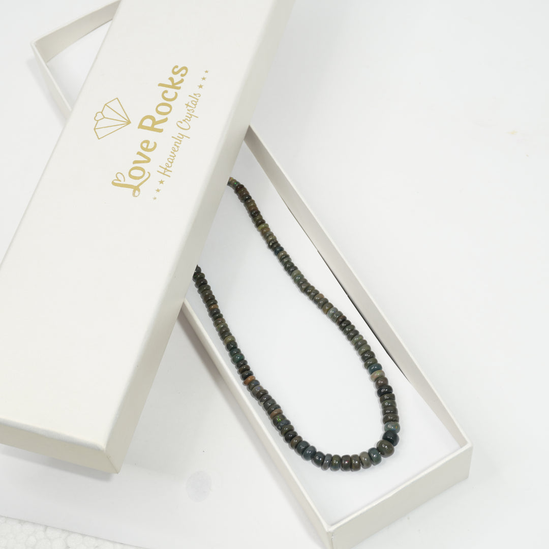 Black Opal Necklace