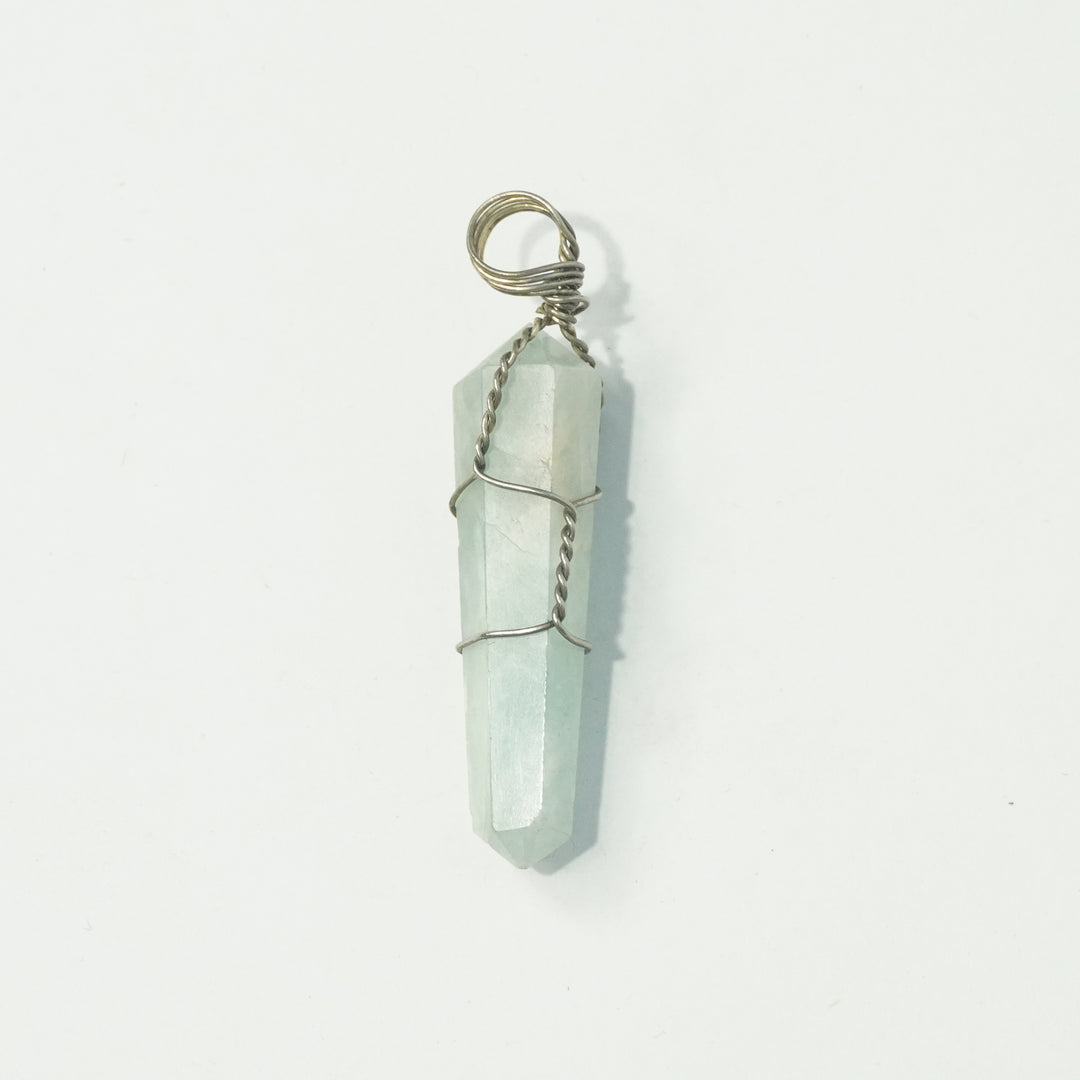 Double Pointed Metal Wired Pendants