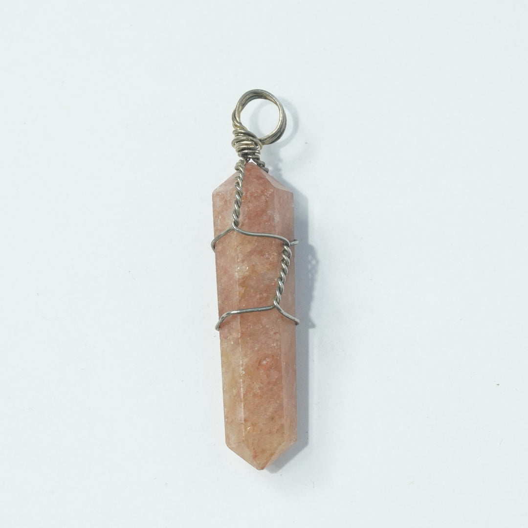 Double Pointed Metal Wired Pendants