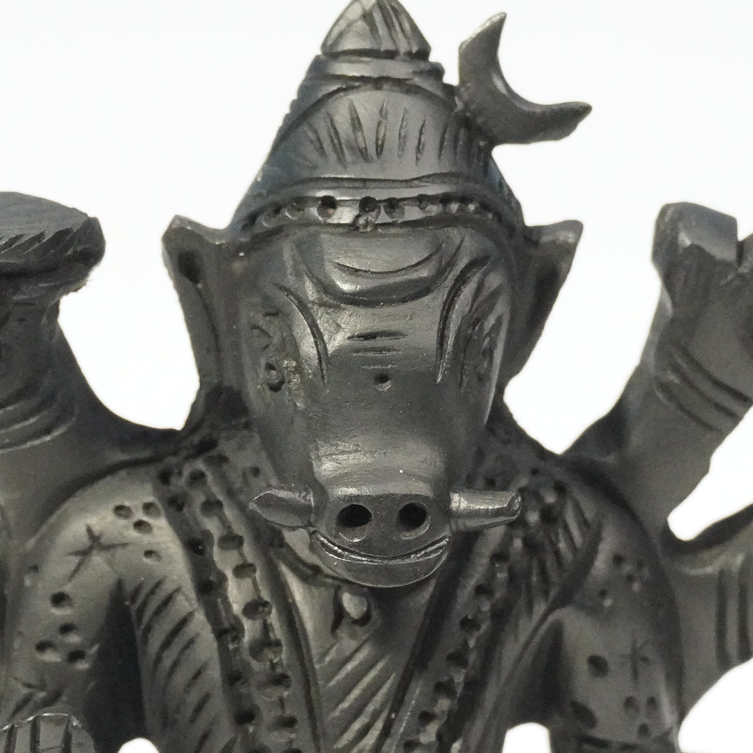 Karungali Varahi Devi Idol – Handmade Ebony Wood Goddess Sculpture | Auspicious Decor for Home & Temple