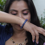 Load image into Gallery viewer, Sodalite Bracelet: Insight and Rationality
