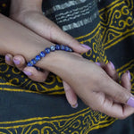 Load image into Gallery viewer, Lapis Lazuli Bracelet: Wisdom
