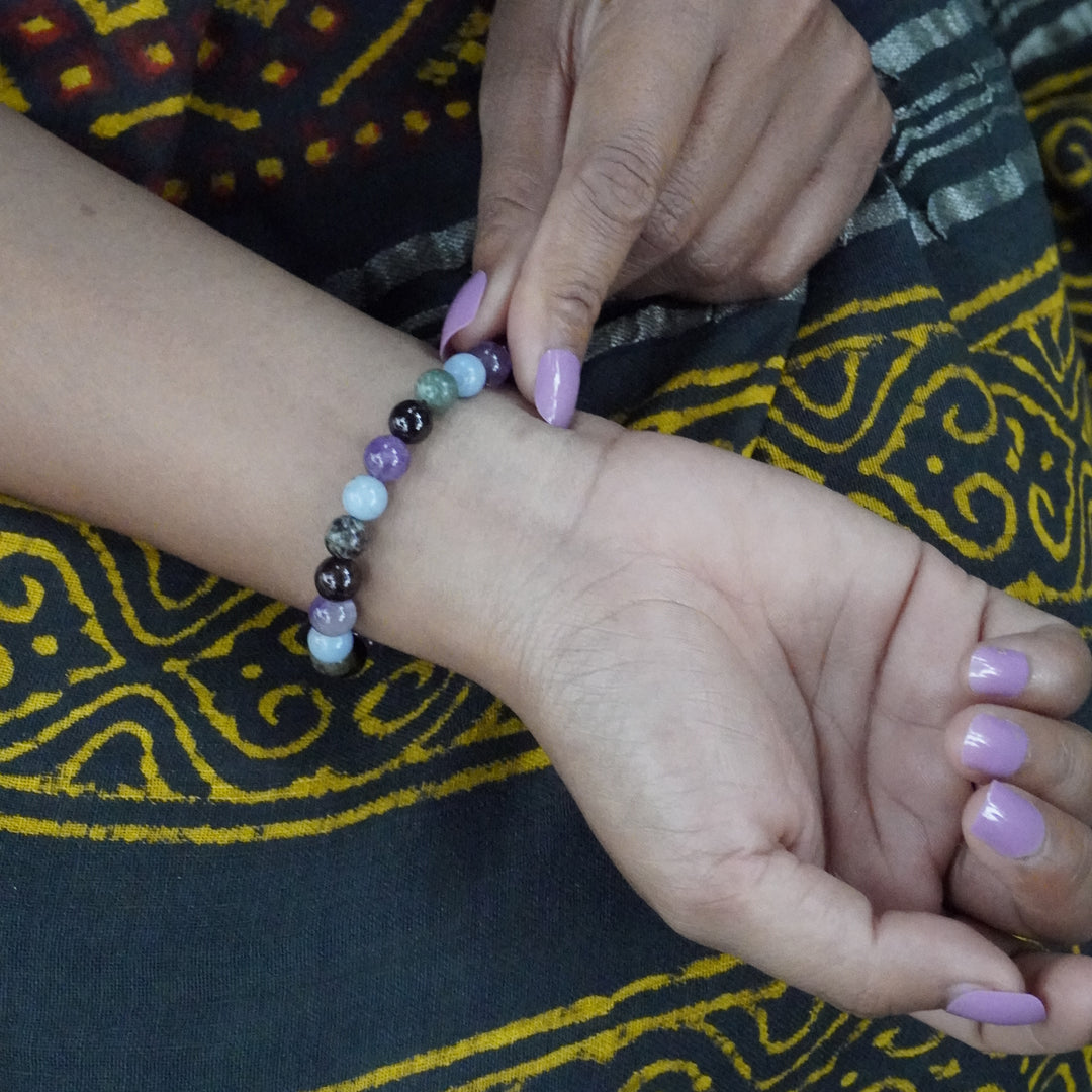 Aquarius Zodiac Sign Bracelet