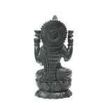 Load image into Gallery viewer, Karungali Dhanalakshmi Idol : Goddess of Wealth Sitting on Lotus
