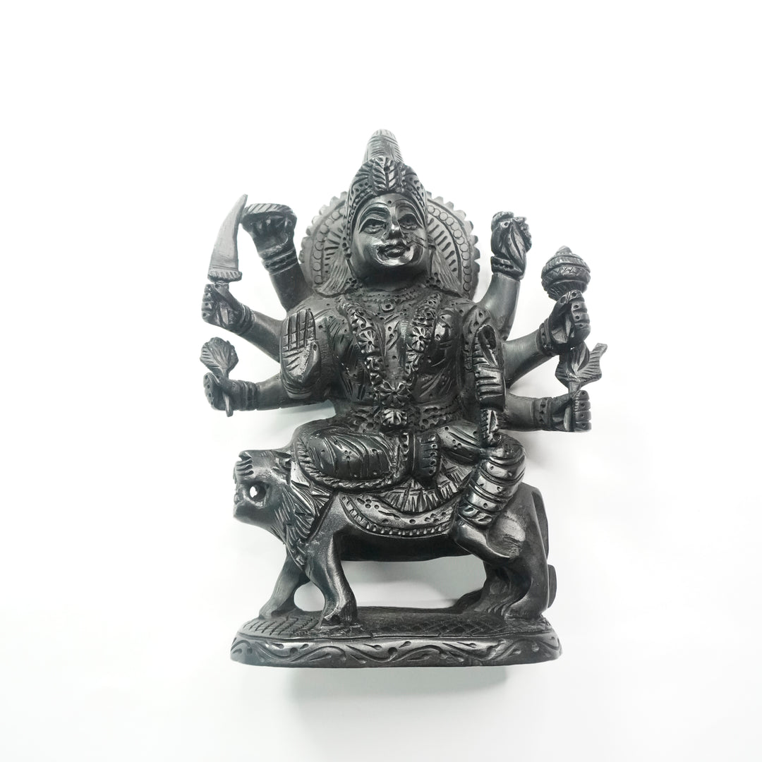 Karungali Durga Idol - Goddess of Power & Protection