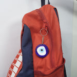 Load image into Gallery viewer, Evil Eye Handmade Keychain – Daily Protection &amp; Positivity - Love Rocks
