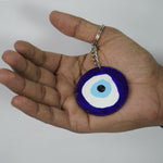 Load image into Gallery viewer, Evil Eye Handmade Keychain – Daily Protection &amp; Positivity - Love Rocks
