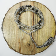Tourmalinated Quartz Japamala - Balance and Transformation