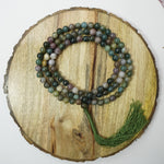 Load image into Gallery viewer, Mixed Agate Japamala: Stability and Balance
