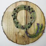 Load image into Gallery viewer, Fluorite Japamala: Mental clarity and stability
