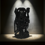 Load image into Gallery viewer, Karungali Sanjeevani Anjaneya Idol : Guardian of Strength &amp; Devotion
