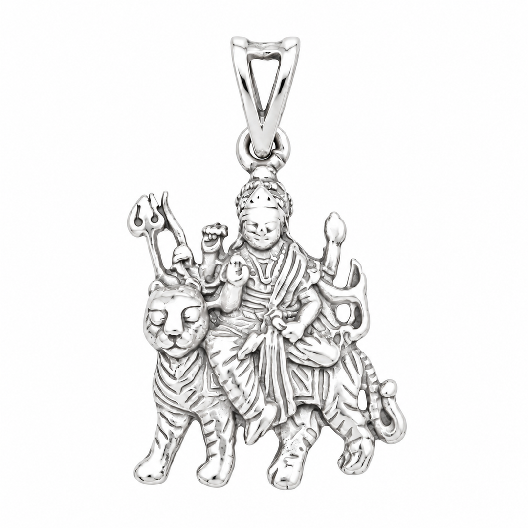 Durga Silver Pendant