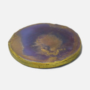 Timeless Elegance Violet and Gold Crystal Holder - Love Rocks