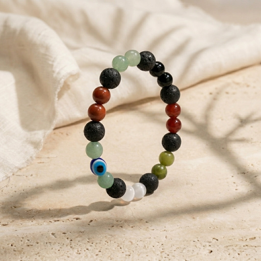 Evil eye protection bracelet