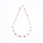 Load image into Gallery viewer, Fluorite, Amethyst and Labradorite Necklace
