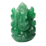 Load image into Gallery viewer, Green Fluorite Ganesha Idol: Chakra Renewal
