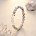 Load image into Gallery viewer, Clear Quartz and Howlite