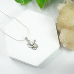 Load image into Gallery viewer, Ganesha Silver Pendant - Bal Ganesha with Axe
