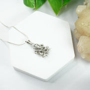 Ganesha Silver Pendant : Modak Priya (Small)