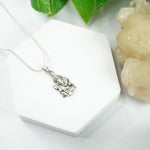 Load image into Gallery viewer, Ganesha Silver Pendant - Vidya Ganesha
