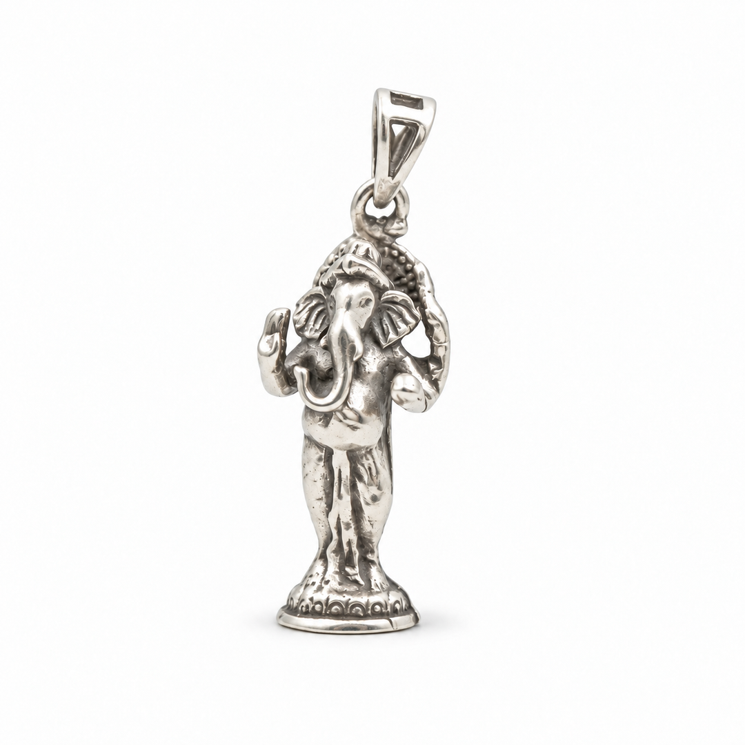 Ganesha Silver Pendant