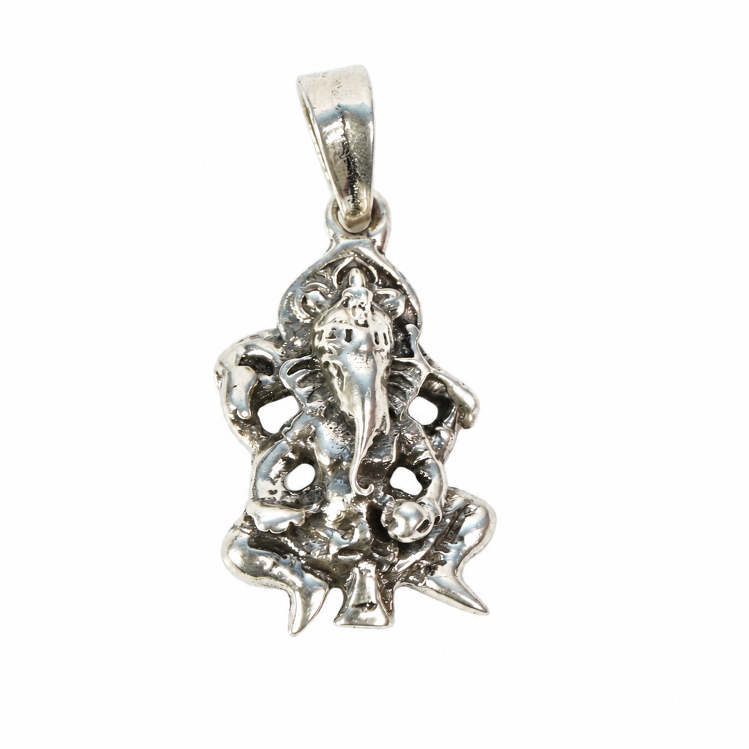 Ganesha Silver Pendant