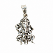 Ganesha Silver Pendant
